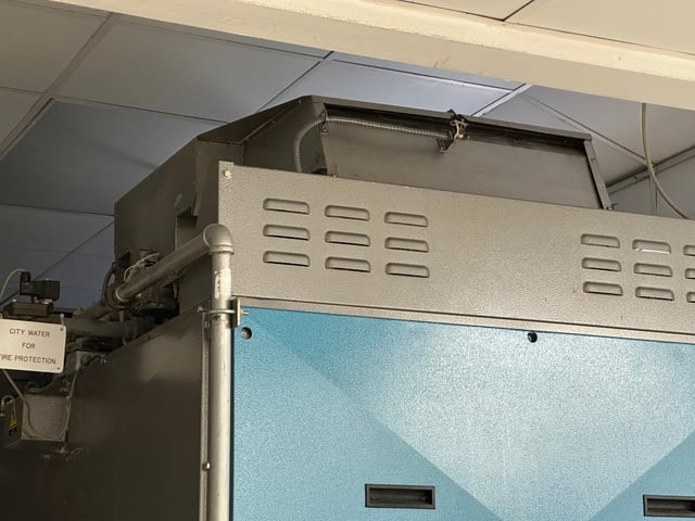 225 Lb. B & C Technologies #DI-225, Natural Gas Dryer, reversing drum, tilt function, microprocessor - Image 4