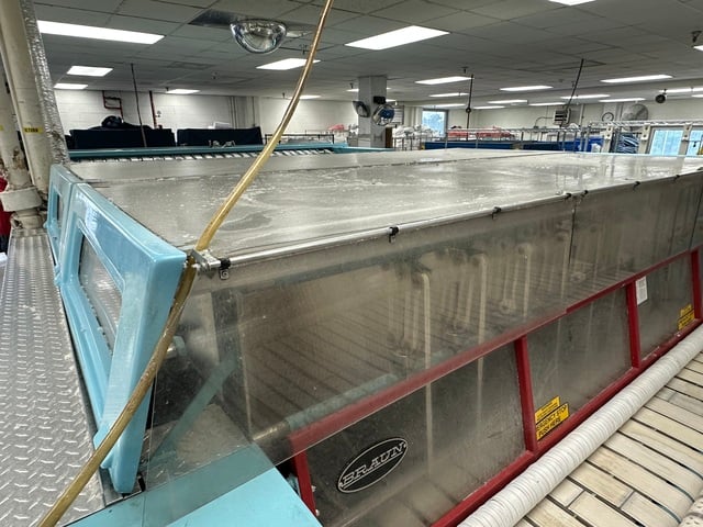32" x 120" Braun #2S32, 2-Roll Steam Heated Flatwork Ironer, 125 psig, 208 Volt, 2002 - Image 5