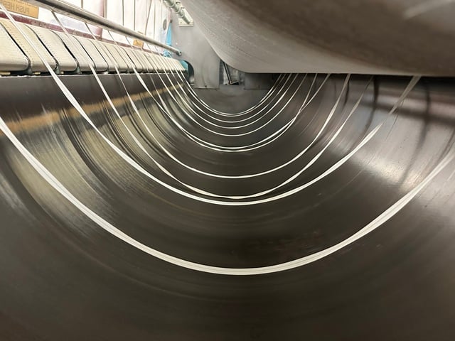 32" x 120" Braun #2S32, 2-Roll Steam Heated Flatwork Ironer, 125 psig, 208 Volt, 2002 - Image 7