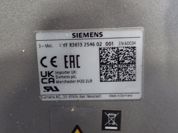 Siemens #1FT7108-5SC70-1CB1, AC Servo Motor, 230 Volts - Image 8