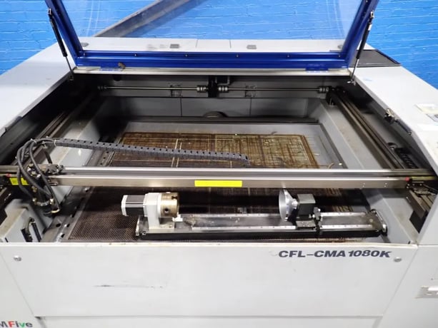 Camfive #CFL-CMA1080K, CNC Laser Cutter, 100 width, 39" x 31", CO2, 2012 - Image 9