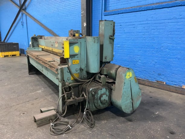 10 gauge, Wysong & Miles Co #1010-RD, Power Squaring Shear, 1.5 HP - Image 2