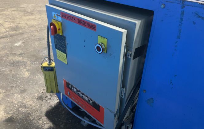 5,000 lb. Reel-O-Matic #SP-05, Reeling and Coiling Machine, 5 HP - Image 8