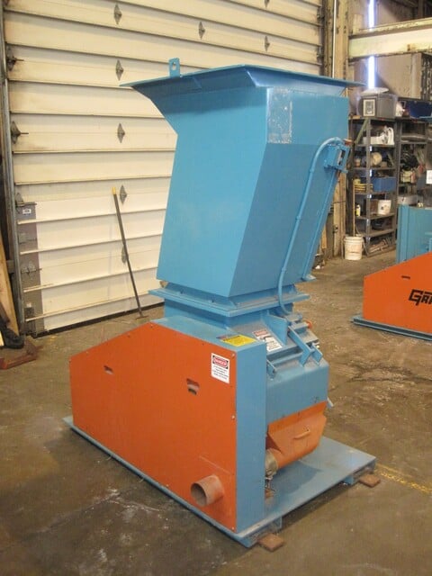 16" x 16" Granutec #TFG1616HD40, granulator, 40 HP, Air-Veyor discharge, #8791 - Image 2