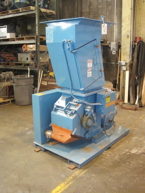 16" x 16" Granutec #TFG1616HD40, granulator, 40 HP, Air-Veyor discharge, #8791 - Image 4