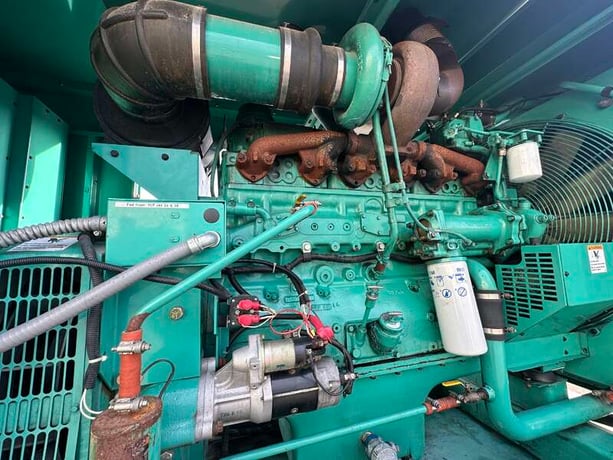 400 KW Cummins #DFCE, diesel generator set, 277/480 Volts, 508 hours, 605 HP @ 1800 RPM, NTA-855-G5 engine - Image 5