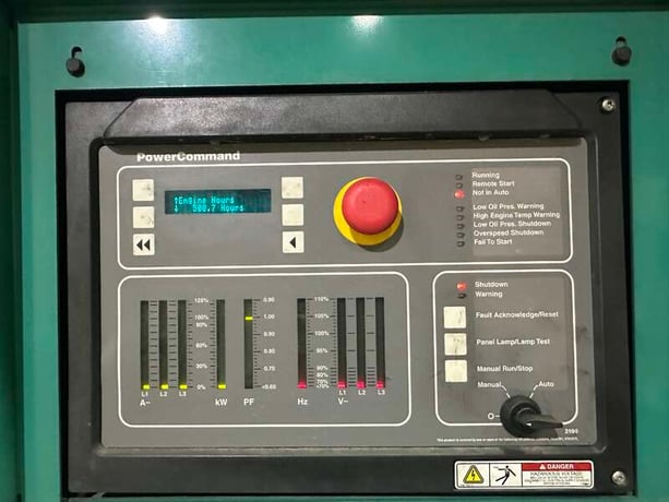 400 KW Cummins #DFCE, diesel generator set, 277/480 Volts, 508 hours, 605 HP @ 1800 RPM, NTA-855-G5 engine - Image 9