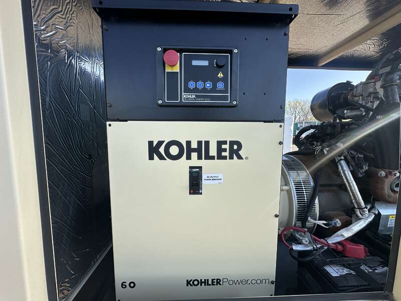 60 KW Kohler #60REZGB, Natural gas / LP generator set, 120/240 Volts, 1-phase, 105 HP @ 1800 RPM, GM 5.7L - Image 8