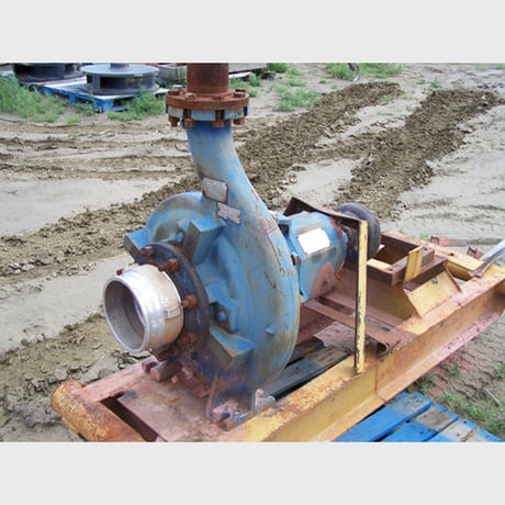 1000 GPM @ 280' TDH, Allis-Chalmers #PWO, Centrifugal Pump, 8" inlet, 4" discharge, 17" impeller - Image 1