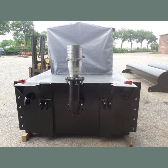 KSB 6" Floating Water Centrifugal Pump, 350 m3/hr, 8 bar, diesel driven, pontoon mounted - Image 3