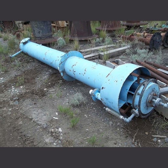 Column Cell Assembly, 16" diameter x 15 Ft. High, Spray Nozzle Assembly, Top Concentrate Launder - Image 1