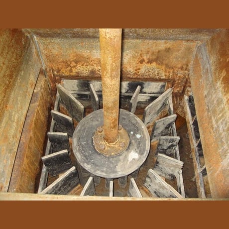 Galigher #No. 24 Agitair, Flotation Cells, Bank of (2), 10 Cu. Ft./Cell, 24" x 24" x 21", 12" Impellers - Image 8