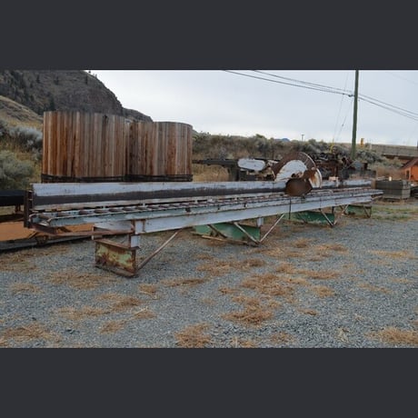 36" Log Cut-Off Saw, 7.5 HP, 230/460 V., 1750 RPM, 213T Fr., Cuts up to 16" diameter Log - Image 1