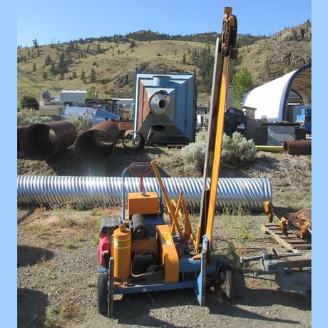 L-M Equipment #200MP-7-SS, Portable Cross Cut Chainsaw, 84" Bar, 52" width x 48" H Cut Capacity, 20 HP Honda - Image 2