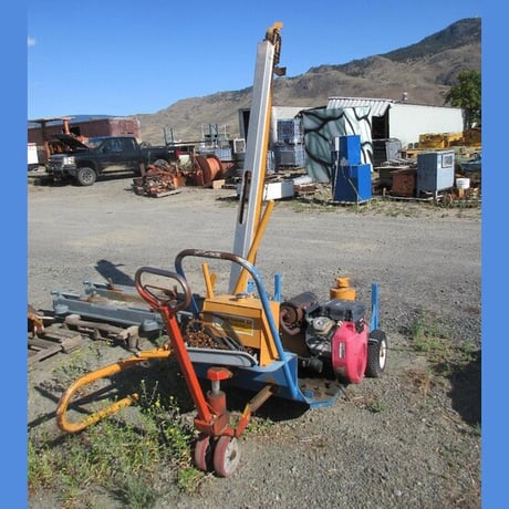 L-M Equipment #200MP-7-SS, Portable Cross Cut Chainsaw, 84" Bar, 52" width x 48" H Cut Capacity, 20 HP Honda - Image 3