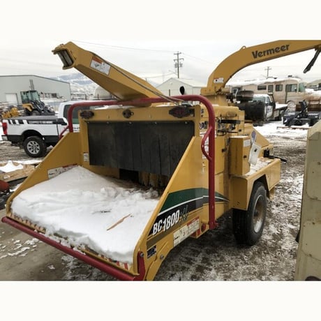Vermeer #BC1800XL, Brush Chipper, Towable Trailer, Pintle Hitch, Tree Commander Remote, 350 Hrs., 2018 - Image 2