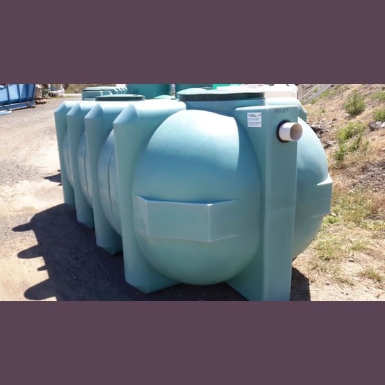 1,250 Gallon Polyethylene Septic Tank, #RKS-1250 LP D/C, Low Profile, Double Chamber, NEW, N - Image 3