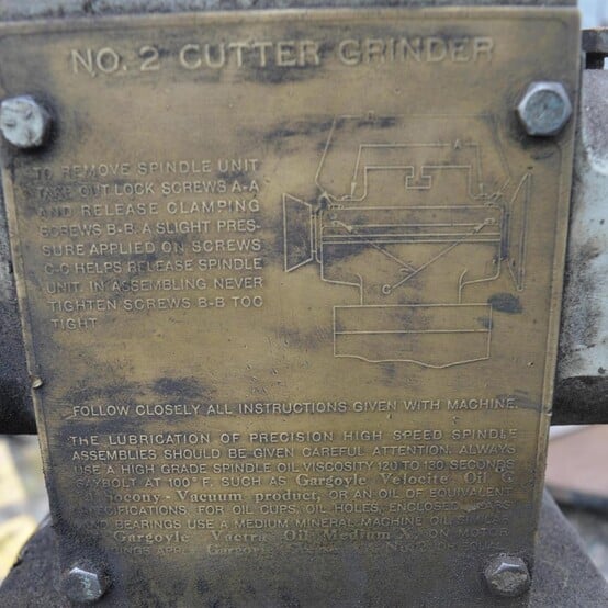 Cincinnati Milling Machine #No. 2, Tool & Cutter Grinder, 48" L x 52.5" width x 55" H - Image 5