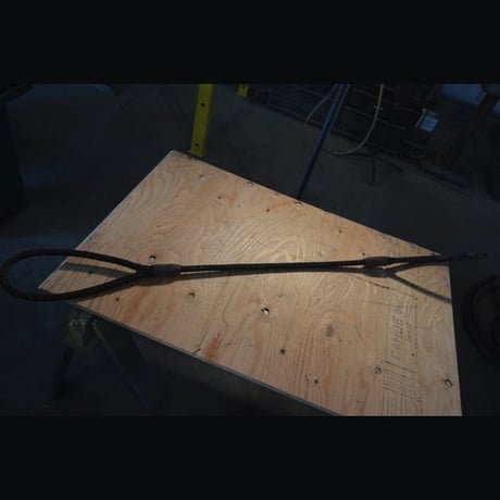 Wire Rope Cable Slings, Double Eye, Assorted Sizes: 3/4" x64", 1/2" x72" (4 available) - Image 2