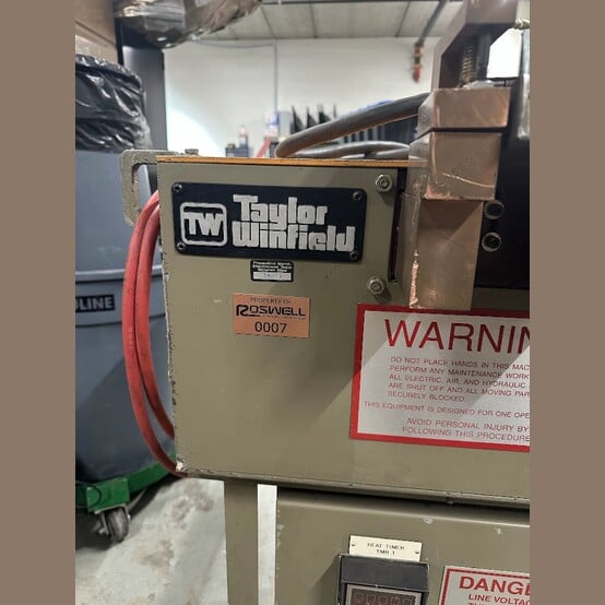 Taylor Winfield, Resistance Annealer, 7.5 kVA, 230 V. Primary, 60 Hz - Image 4