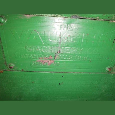 Vaughn Machinery, Wire Pointer, 240 V., 3 Phase, 60 Hz, Multiple Contours, Mounted on Dolly - Image 2