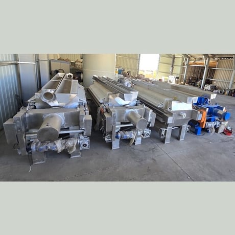 34" x 34" SinoFilter #XMZ50/870, Plate Filter Press, 50 m2, 38 plates, stainless - Image 1