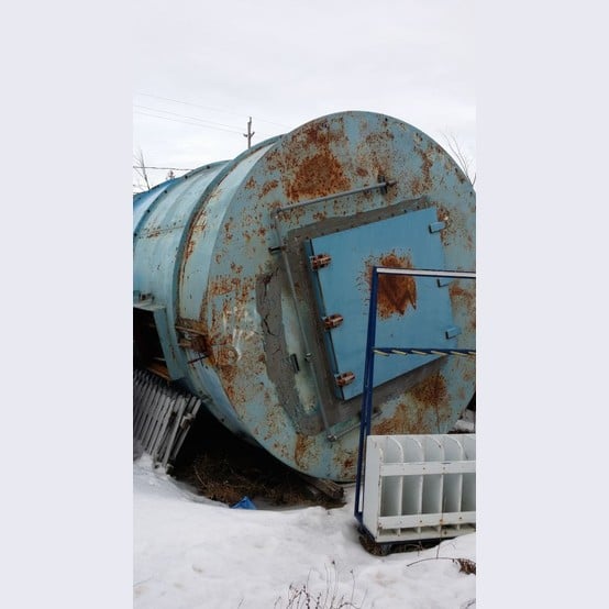 Contact Air, Dust Collector, 75 HP blower, 30 HP transfer fan, baghouse - Image 1