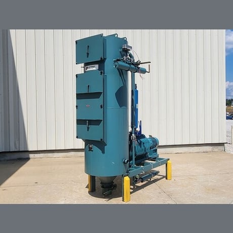 Gardner Denver #TVAC-101, Dust Collector & Exhauster, 9 filter cages - Image 1