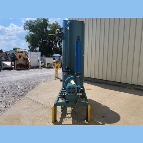 Gardner Denver #TVAC-101, Dust Collector & Exhauster, 9 filter cages - Image 3