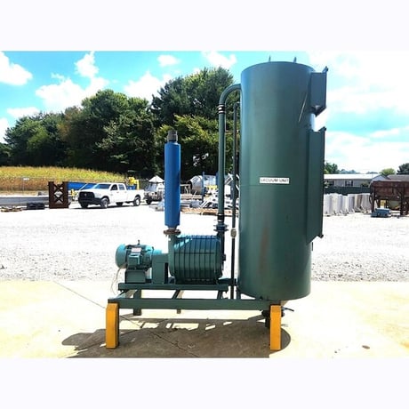 Gardner Denver #TVAC-101, Dust Collector & Exhauster, 9 filter cages - Image 4