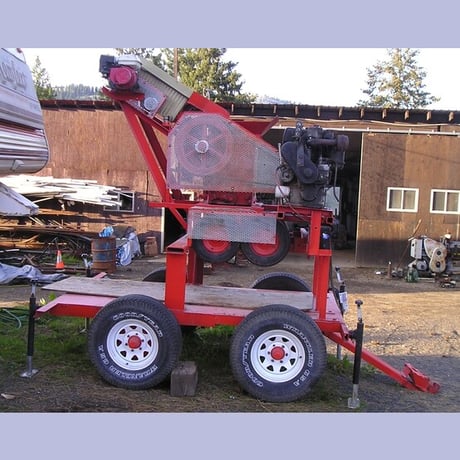 Custom Jaw and Roll Crusher Plant, diesel engine, 12HP - Image 2