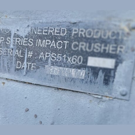 Trio Engineered Products #APS-5160, Impact Crusher, 51in x 60in rotor, 225-315 STPH, 2004 - Image 6