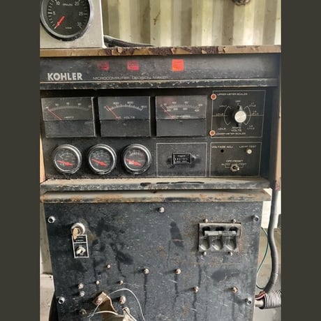 180 KW Kohler, Diesel Generator, 600 Volts, 245 HP Cummins NTA-495-G2 engine, 1800 RPM, control panel, 821 - Image 4