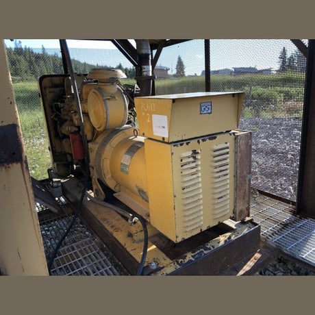 50 KW Caterpillar, Diesel Generator, 120-208 Volt, 1800 RPM CAT 3304 engine, Brown Boveri generator end, 100 - Image 2