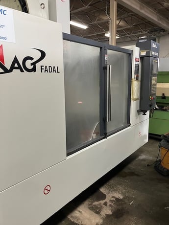 Fadal #VMC4020FX-HT, Fanuc 18i MB control, 40" X, 20" Y, 27' Z, extended Z, 15000 RPM, 24 side mount tool - Image 1