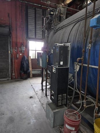 850 HP Hurst Boiler, gas fired, 25875 lb./hr steam, 150 psi, 1994 - Image 3