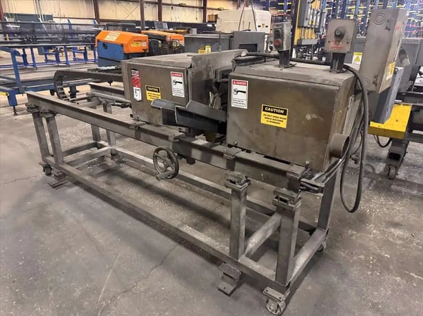 Accu Burr deburrer, 60" working length, 1/2" to 2" round capacity, 1/2" to 2" square capacity - Image 1