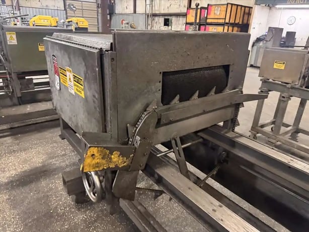 Accu Burr deburrer, 72" working length, 1/2" to 4" round capacity, 1/2" to 3" square capacity - Image 3
