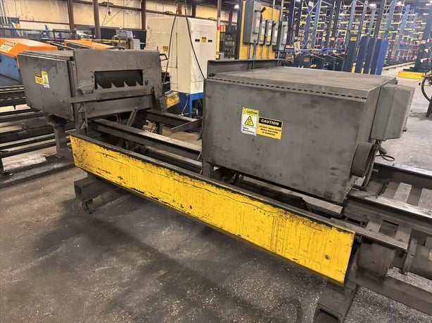 Accu Burr deburrer, 72" working length, 1/2" to 4" round capacity, 1/2" to 3" square capacity - Image 5