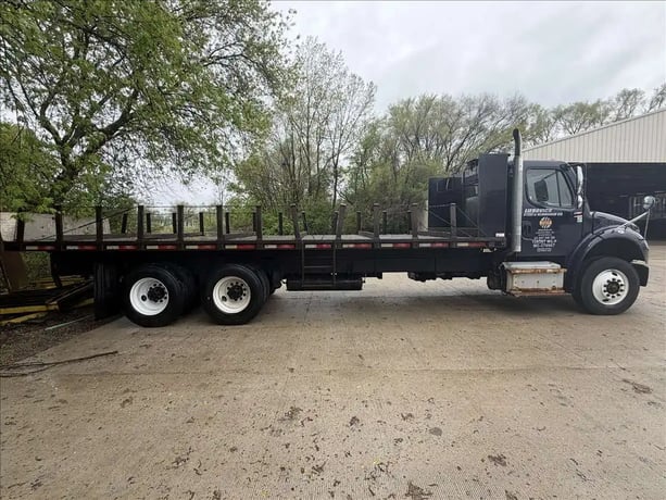 Freightliner #M2-106, stake bed truck, automatic transmission w/PRO Provision, air brakes, powered windows - Image 3