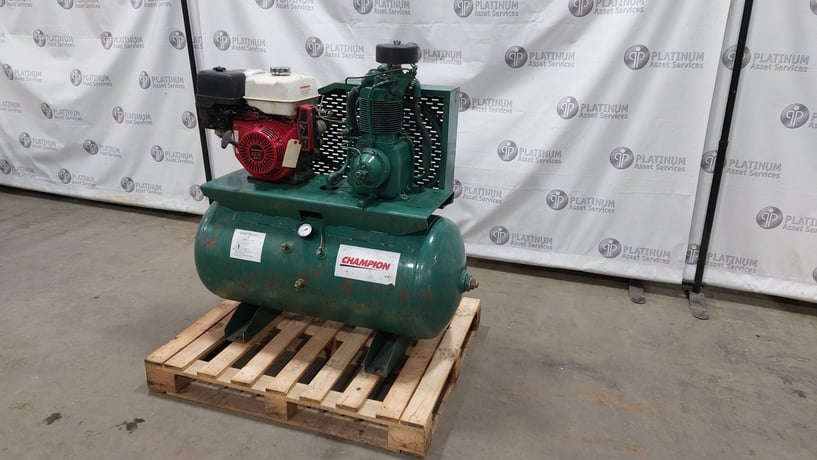 Champion #R-Series, reciprocating, gas powered air compressor, Honda GX 390 gas motor, 12 HP - Image 3
