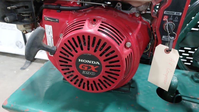 Champion #R-Series, reciprocating, gas powered air compressor, Honda GX 390 gas motor, 12 HP - Image 4