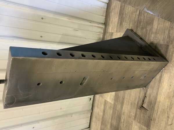 10" x 35-1/4" x 15-3/4" Angle platess, 2" plate face thickness (2 available) - Image 5