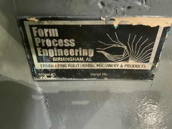 Form Process Engineering hydraulic flying cut off, 20" stroke, 20 HP - Image 9