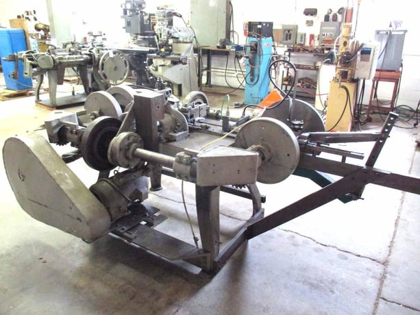 Baird #3-24, fourslide, 3/16" dia.wire, 24" feed lngth, 3-90 SPM, 3" front slid stroke - Image 4
