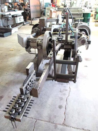 Baird #3-24, fourslide, 3/16" dia.wire, 24" feed lngth, 3-90 SPM, 3" front slid stroke - Image 5