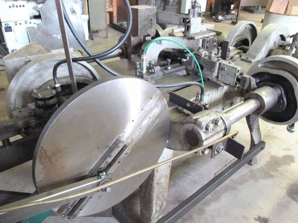 Baird #3-24, fourslide, 3/16" dia.wire, 24" feed lngth, 3-90 SPM, 3" front slid stroke - Image 10