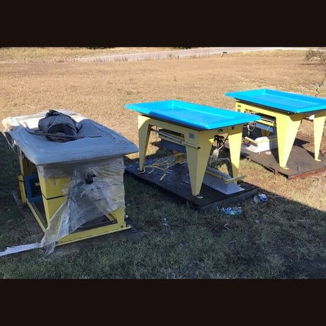 Action Instruments Mining #M7, 1,500 to 2,500 lb/hr Wave Table, Gold Concentrating Table, Never Used (3 - Image 1