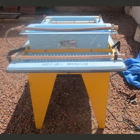 Action Instruments Mining #M7, 1,500 to 2,500 lb/hr Wave Table, Gold Concentrating Table - Image 3