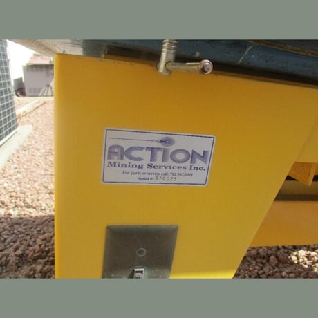 Action Instruments Mining #M7, 1,500 to 2,500 lb/hr Wave Table, Gold Concentrating Table - Image 4
